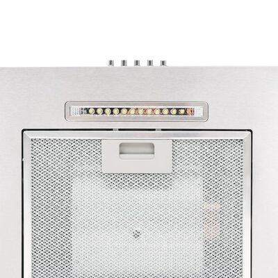 vidaXL Zidna kuhinjska napa 60 cm od nehrđajućeg čelika 756 m³/h LED