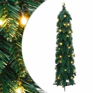 vidaXL Umjetno osvijetljeno božićno drvce sa 45 LED žarulja 90 cm