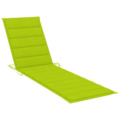 vidaXL Ležaljke za sunčanje sa stolićem i jastukom 2 kom od tikovine