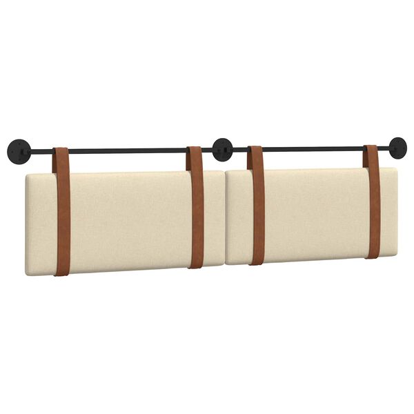 vidaXL Držeće uzglavlje Zidne Krema 170 x 55 x 5 cm Antikni PU