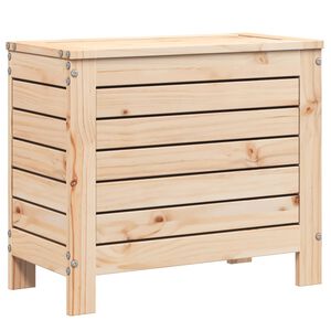 vidaXL Vrtni tabure 62 x 31,5 x 52 cm od masivne borovine