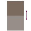vidaXL Rolo zavjesa Blackout Coffee 120x230 cm &Scaron;irina tkanine 116,6 cm