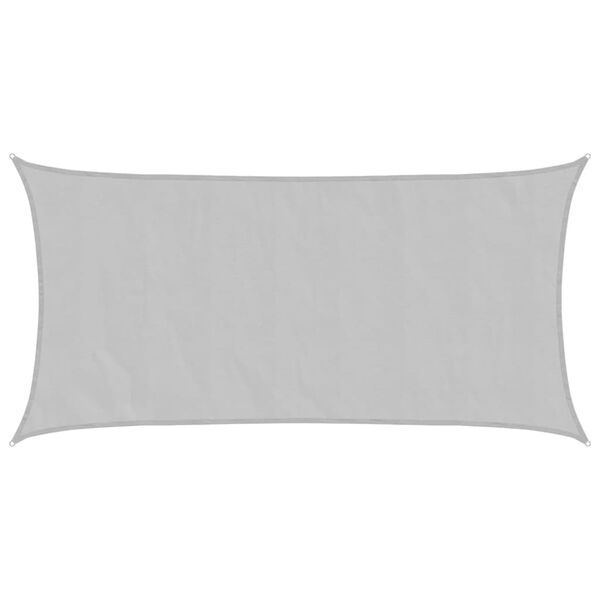 vidaXL Jedro protiv sunca svjetlosivo 7x4 m od 100% poliestera Oxford