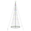vidaXL LED božićno drvce &Scaron;areni 399 cm Metal