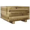 vidaXL Vrtna sadilica 40x40x26,5 cm od impregnirane borovine