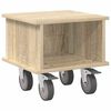 vidaXL TV stalak Sonoma hrast 37 x 35 x 35 cm Konstruirano drvo