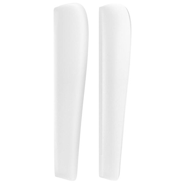 vidaXL Uzglavlje s u&scaron;ima bijelo 103x23x118/128 cm od umjetne kože