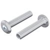 vidaXL Vijak za zaključavanje 2 kom. Srebrna M6 x 30 mm Čelik