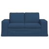 vidaXL Sofa Plava 162 x 80 x 82 cm tkanina