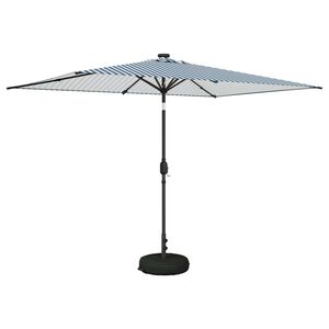 vidaXL Vrtni suncobran s LED svjetlima 200 x 300 cm Poliester