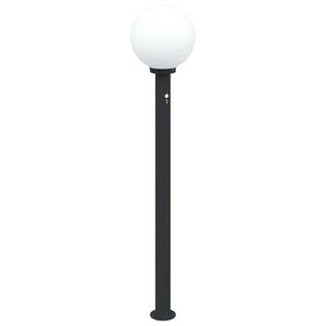 vidaXL Stupić sa senzorom 120 cm Crna IP44