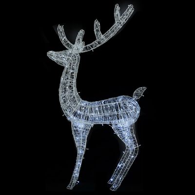 vidaXL XXL akrilni božićni sobovi 250 LED 2 kom 180 cm hladni bijeli