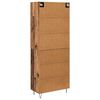 vidaXL Highboard 2 pcs Staro drvo Konstruirano drvo
