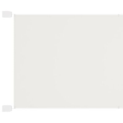 vidaXL Okomita tenda bijela 250 x 270 cm od tkanine Oxford