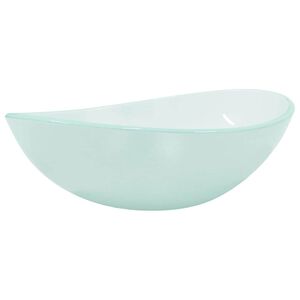 vidaXL Umivaonik od kaljenog stakla 54,5 x 35 x 15,5 cm matirani