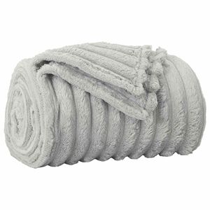 vidaXL Dekica Siva 240 x 220 cm 1.36 kg Runo