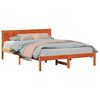 vidaXL Krevetna konstrukcija Smeđa 160 x 200 cm Čvrsto borovo drvo
