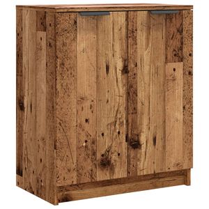 vidaXL Ormarić za cipele boja staro drvo 59x35x70 cm konstruirano drvo
