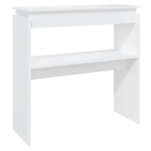 vidaXL Konzolni stol bijeli 80 x 30 x 80 cm od konstruiranog drva