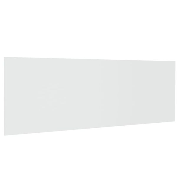 vidaXL Uzglavlje za krevet bijelo 240x1,5x80 cm od konstruiranog drva