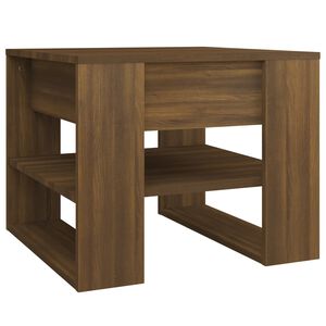 vidaXL Stolić za kavu boja Smeđa 55,5x55x45 cm konstruirano drvo
