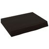 vidaXL Zidna polica tamnosmeđa 40x30x(2-6) cm od obrađene hrastovine