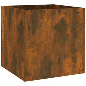 vidaXL Sadilica boja dimljenog hrasta 40x40x40 cm konstruirano drvo