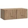 vidaXL TV ormar za zid 59,5 x 41 x 30 cm Hrast artisan