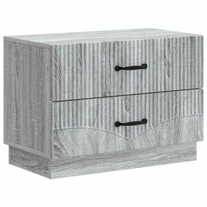 vidaXL Noćni ormar Siva sonoma 62 x 34,5 x 44,5 cm Konstruirano drvo