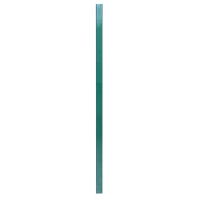 vidaXL Stupovi za ogradu 10 kom zeleni 130 cm od pocinčanog čelika