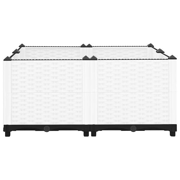 vidaXL Povi&scaron;ena gredica 80x80x38 cm od polipropilena