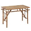 vidaXL Sklopivi vrtni stol 115 x 50 x 75 cm od bambusa