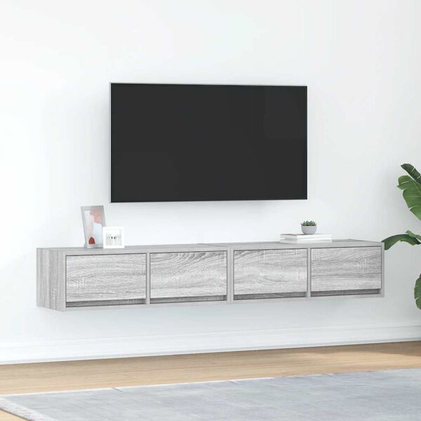 vidaXL TV ormarići 2 kom hrast sonoma 80x31x25,5 cm konstruirano drvo