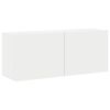 vidaXL Zidni TV ormarić bijeli 100x30x41 cm