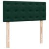 vidaXL Box spring krevet s madracem tamnozeleni 120x200 cm bar&scaron;unasti