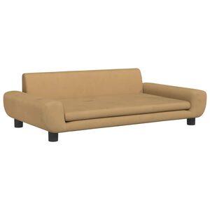 vidaXL Krevet za pse smeđi 100 x 54 x 33 cm bar&scaron;unasti
