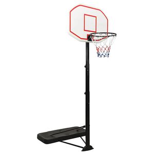 vidaXL Ko&scaron;arka&scaron;ki stalak bijeli 258 - 363 cm od polietilena