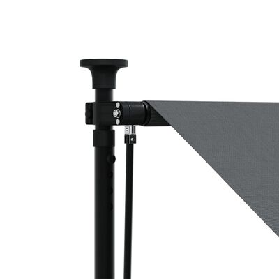 vidaXL Tenda na uvlačenje antracit 100 x 150 cm od tkanine i čelika