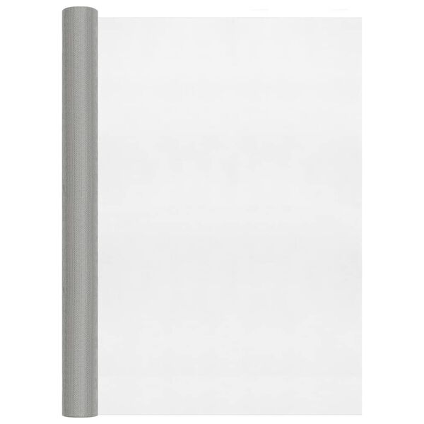 vidaXL Mrežasti zaslon od nehrđajućeg čelika 112 x 500 cm srebrni