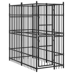 vidaXL Vanjski kavez za pse čelični 1,84 m&sup2;