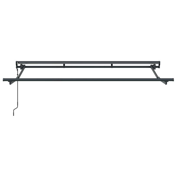 vidaXL Električna retraktabilna tenda Plava i bijela 2,5 x 2 m