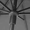 Madison vrtni suncobran Paros II Luxe 300 cm svjetlosivi