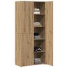 vidaXL Highboard 2 pcs Umjetnički hrast 80 x 42 x 185 cm