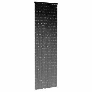 vidaXL Zavjesa za vrata protiv insekata za kamper tamnosiva 56x185 cm bambus