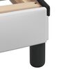 vidaXL Okvir za krevet Dover crno-bijeli 80x200 cm umjetna koža