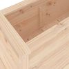 vidaXL Povi&scaron;ena vrtna gredica 119,5 x 40 x 39 cm od masivne borovine