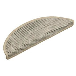 vidaXL Samoljepljivi otirači za stube 15 kom 56x17x3 cm svjetlosivi