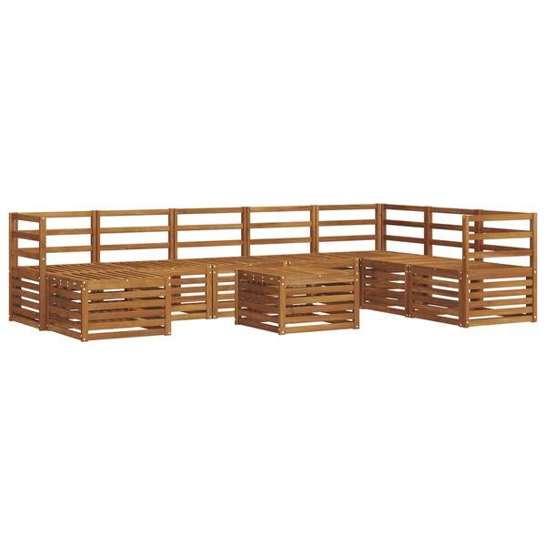 vidaXL Setovi sofa Prirodna Čvrsto drvo akacije