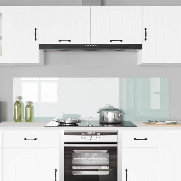 vidaXL Kuhinjski za&scaron;tita 2 pcs Bijelo 90 x 50 cm