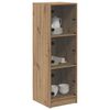 vidaXL Highboard Umjetnički hrast 35 x 37 x 109 cm Konstruirano drvo